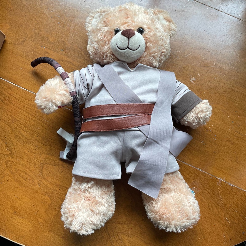 Rey Build A Bear Teddy Bear Star Wars Outfit Bear Outfit Stuffed Animal Dress Up